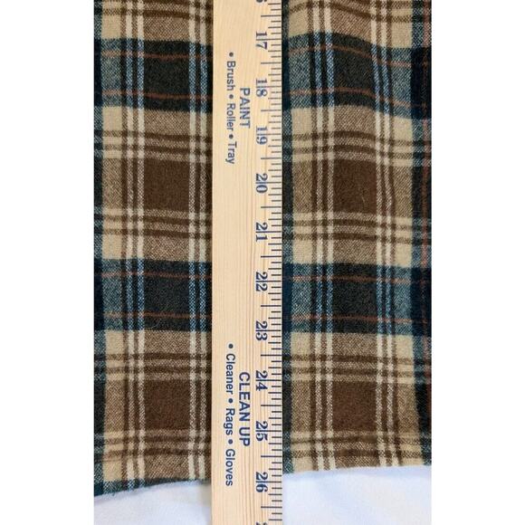 Vintage Pendleton Board Shirt Men's M Blue Label Plaid Loop Collar Made In USA - Picture 5 of 7